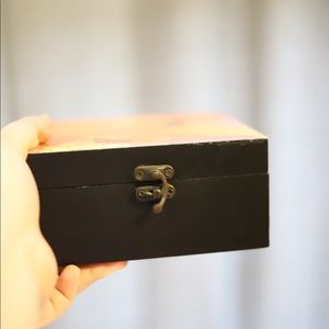 Jewelry Box with quote